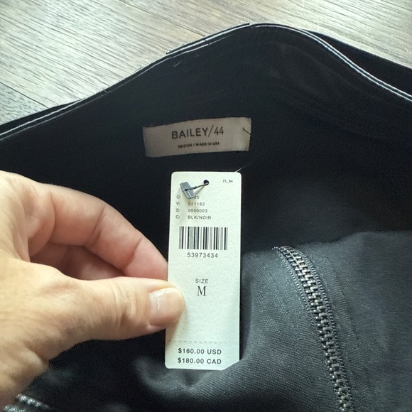 Bailey/44 black faux leather skirt - Picture 2 of 2